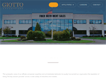 Tablet Screenshot of giottoenterprises.com